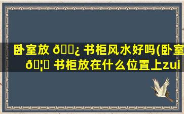 卧室放 🌿 书柜风水好吗(卧室 🦆 书柜放在什么位置上zui
好)